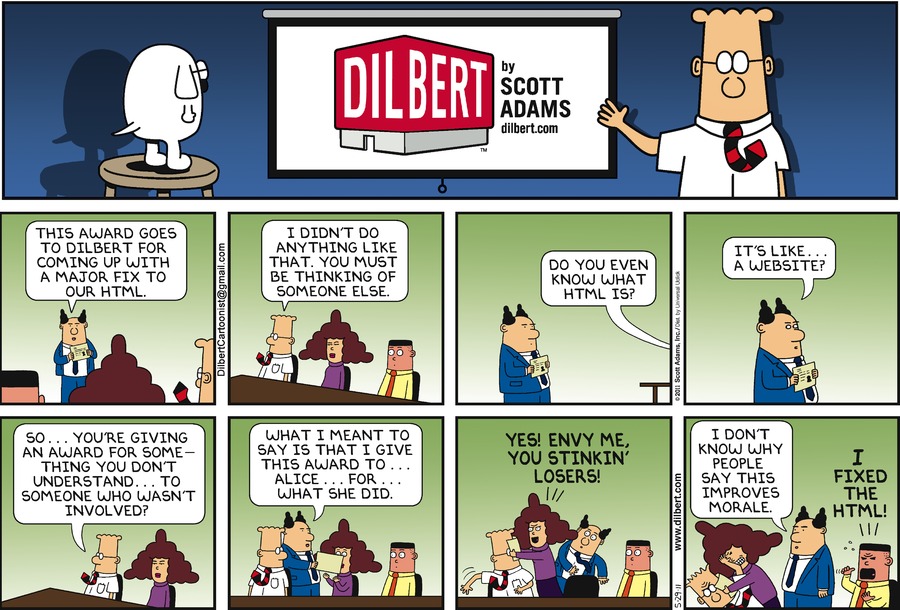 Dilbert Cartoon